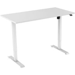 Euroseats bureau wit, wit b000wh120wht 80 x 750-1235 x 120 mm