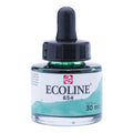 Talens ecoline vloeibare waterverf flacon 30 ml dennengroen 654