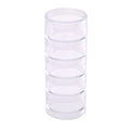 Vaessen creative • ronde sorteerbakjes 5cm set 5stuks
