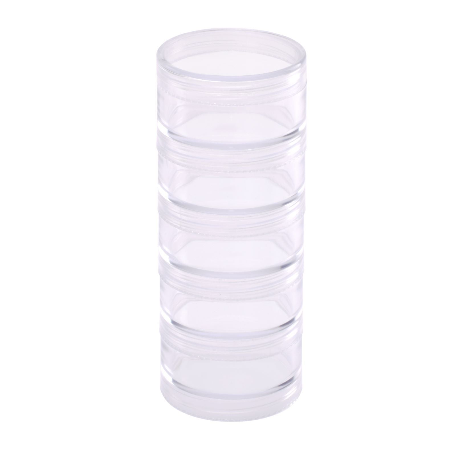 Vaessen creative • ronde sorteerbakjes 5cm set 5stuks