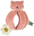 Trixie grijpspeelbal baby roze mrs. cat biologisch katoen.