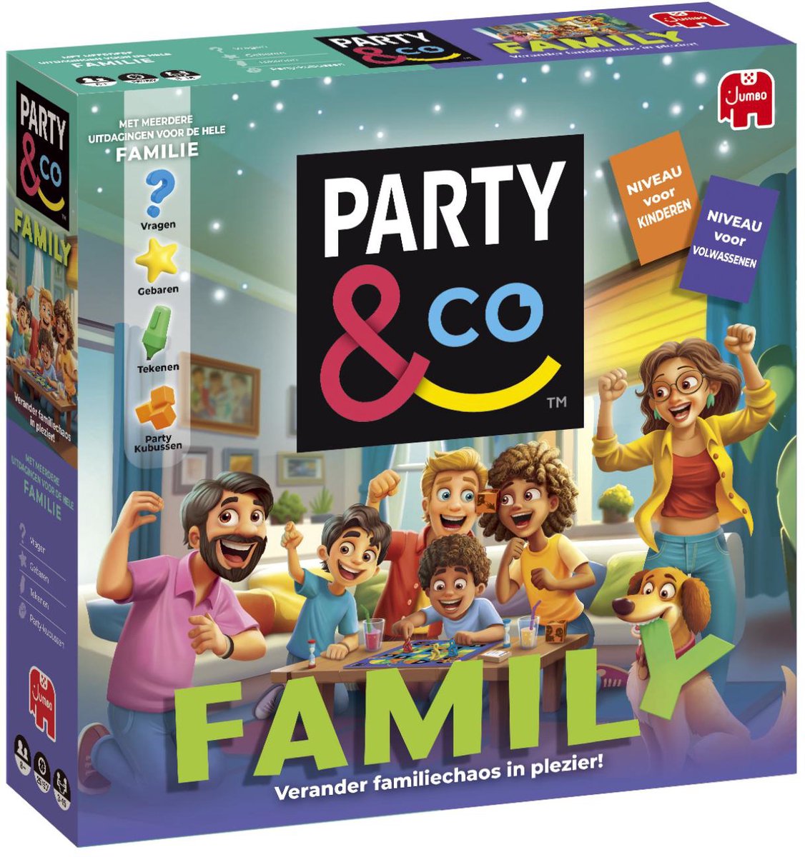 Jumbo Party Co Familienbrettspiel