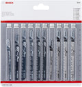 Bosch 2607011169 10-delige decoupeerzaagbladenset - hout