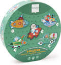 Scratch beginnerspuzzel - voertuigen - ca.10-19cm - met 5 puzzels - 2 jaar