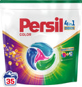 Persil discs color - wascapsules - krachtige vlekverwijdering - hygiënische frisheid - gekleurde was - 35 wasbeurten