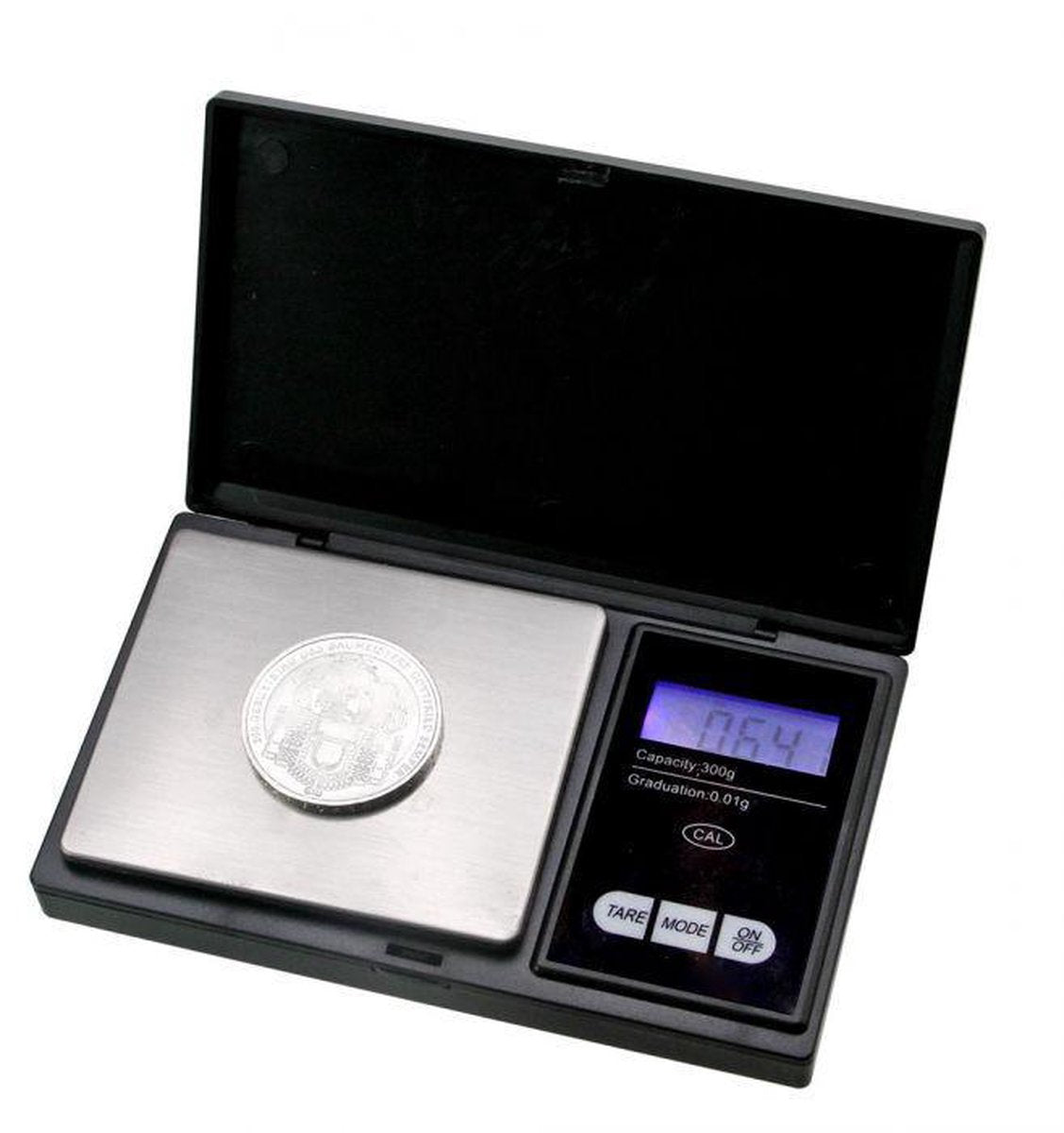 Safe digitale precisie weegschaal - capaciteit 500 gram - nauwkeurig tot 1 100 gram