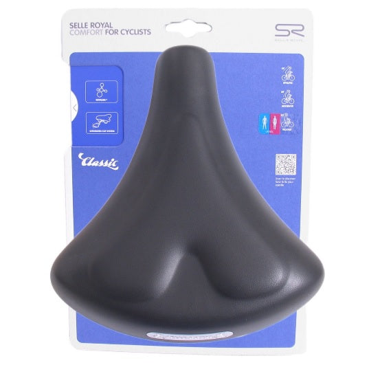 Selle Royal Sattel Holland Gel schwarz, ohne Riemen