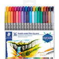 Viltstift staedtler dubbelzijdig design journey kleurenassortiment
