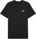 Puma ess small no. 1 logo tee unisex t-shirt - black