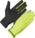 Gripgrab - insulator 2 hi-vis lente herfst fietshandschoenen lange vinger thermo zonder padding - geel hi-vis - unisex - maat xxl