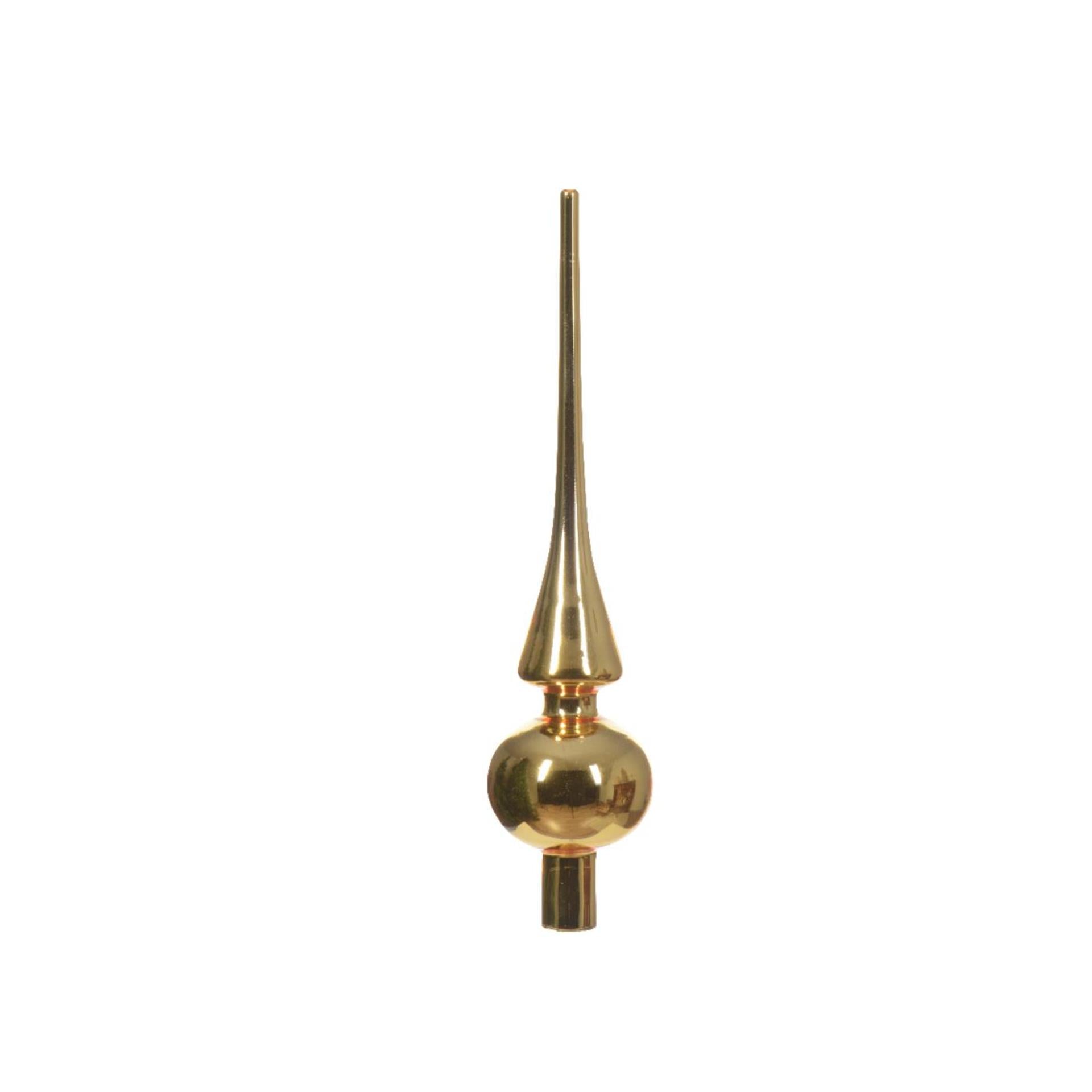 Decoris piek glas goud glans 26cm