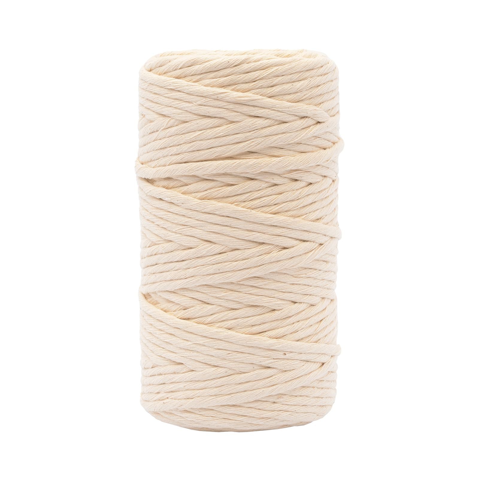 Vaessen creative macrame touw - naturel - 4mmx100m
