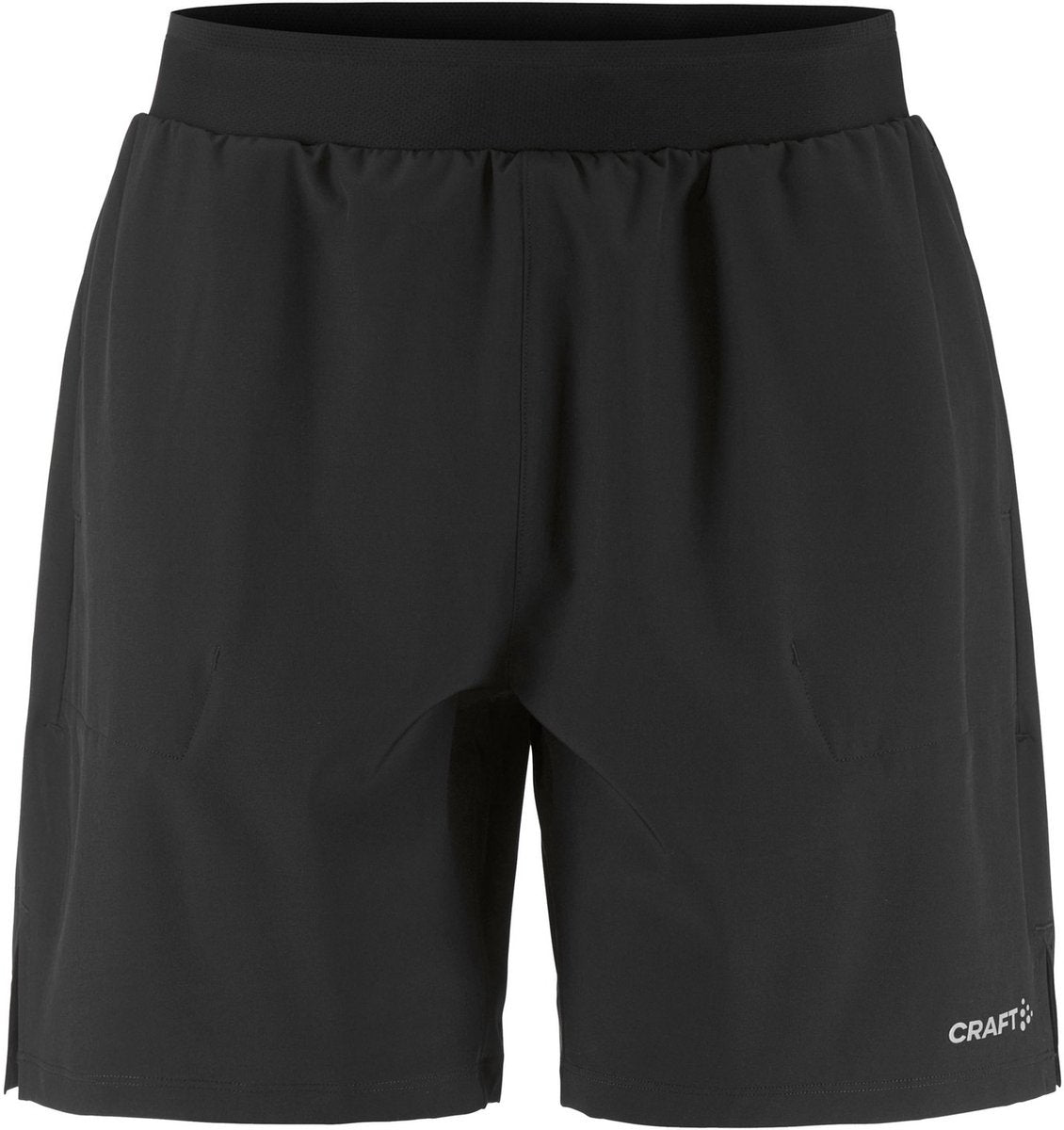 Craft adv essence 2-in-1 shorts 2 m heren sportbroek - zwart m