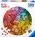 Ravensburger Puzzle „Kreis der Farben Tropen“, 500 Teile.