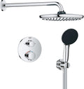 Grohe precision inbouw douchesysteem - rond bedieningspaneel - chroom