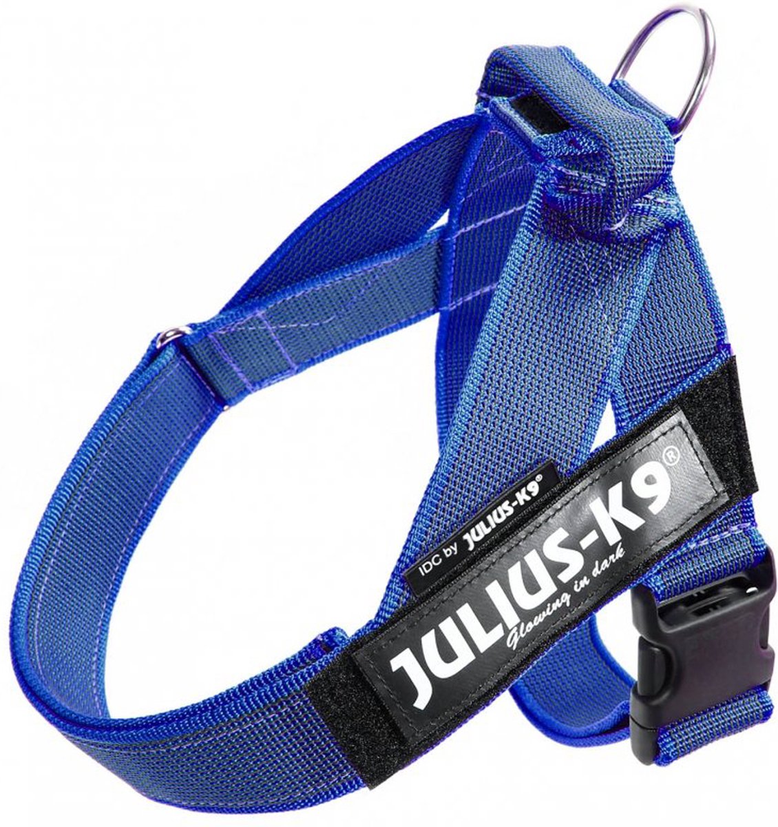 Julius k9 julius-k9 idc®color gray® riemtuig, m - maat 0, blauw m
