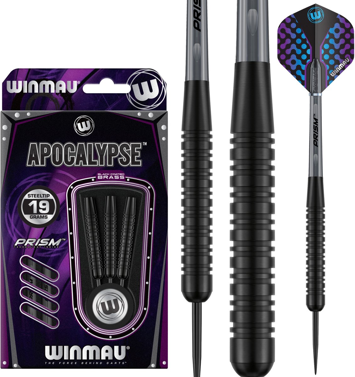 Winmau apocalypse 1 brass - dartpijlen