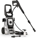 Powerplus elektrische hogedrukreiniger powxg90406- 1400 w terrasreiniger, start stop functie, max. druk van 110 bar