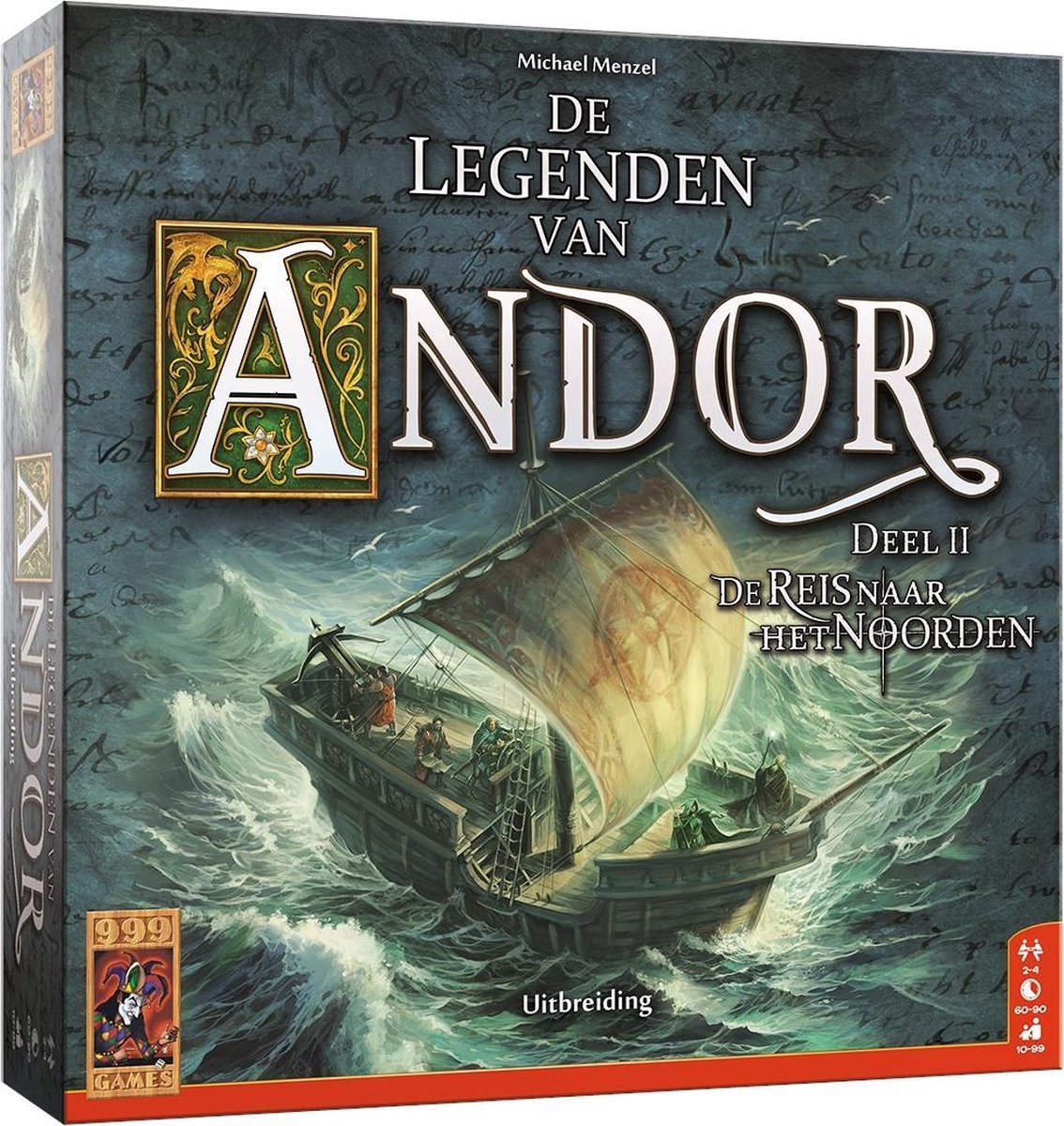 999Games 999 Games Die Legenden von Andor: Die Reise in den Norden Erweiterungs-Brettspiel