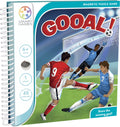 Smartgames gooal! - magnetisch reisspel denkspel - 48 opdrachten met voetbalthema - educatief solospel voor kinderen - vanaf 6 jaar