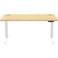Levado sit-stand bureau maple 1800x800