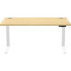 Levado sit-stand bureau maple 1800x800