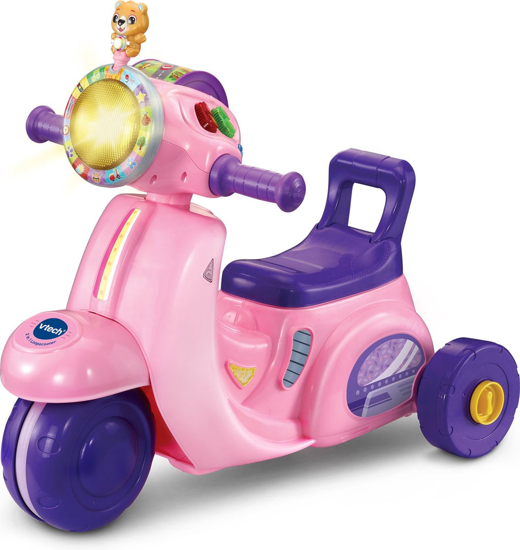 VTech 2in1 Balance Scooter rosa