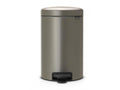 Brabantia pedaalemmer newicon 12 ltr platinum