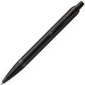 Parker im balpen | matzwart met zwart detail | medium punt met blauwe vulling | met geschenkdoos