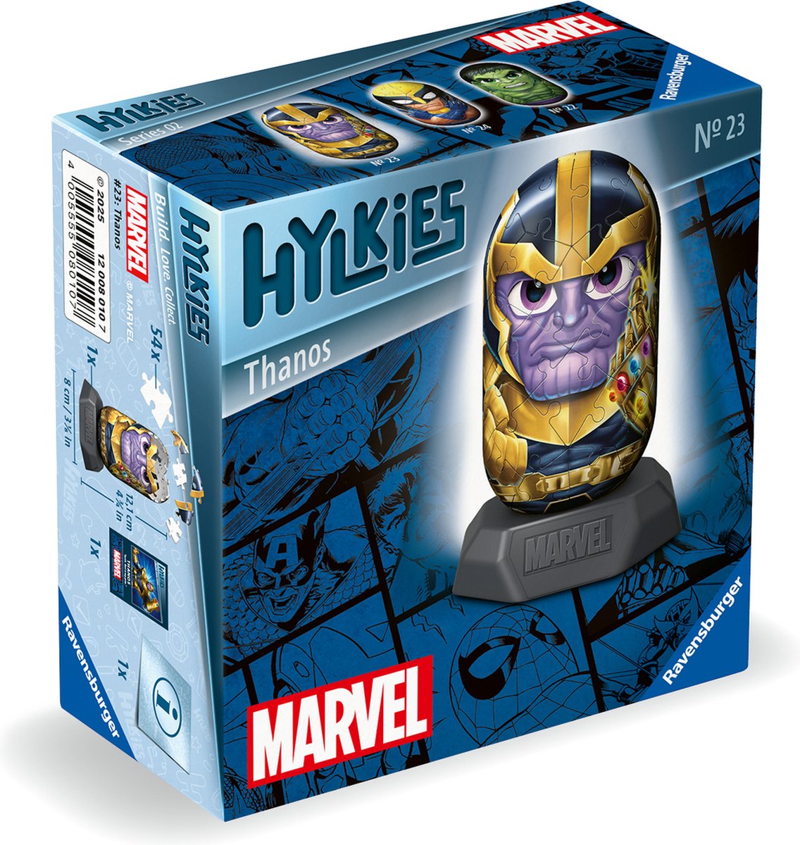 Ravensburger 3D-Puzzle Hylkies Marvel Thanos, 54.