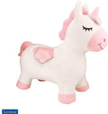 Lexibook opblaasbare springunicorn met pluche pak