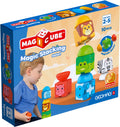 Geomag magicube stacking safari recycled - magnetische stapelblokken - 10-delig - vanaf 2 jaar