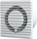 Air roxy badkamerventilator energiezuinig, stil met vochtsensor en timer diameter 100 mm wit - 100hs
