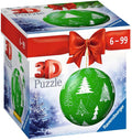Ravensburger kerstbal norwegian - 3d puzzel - puzzelbal