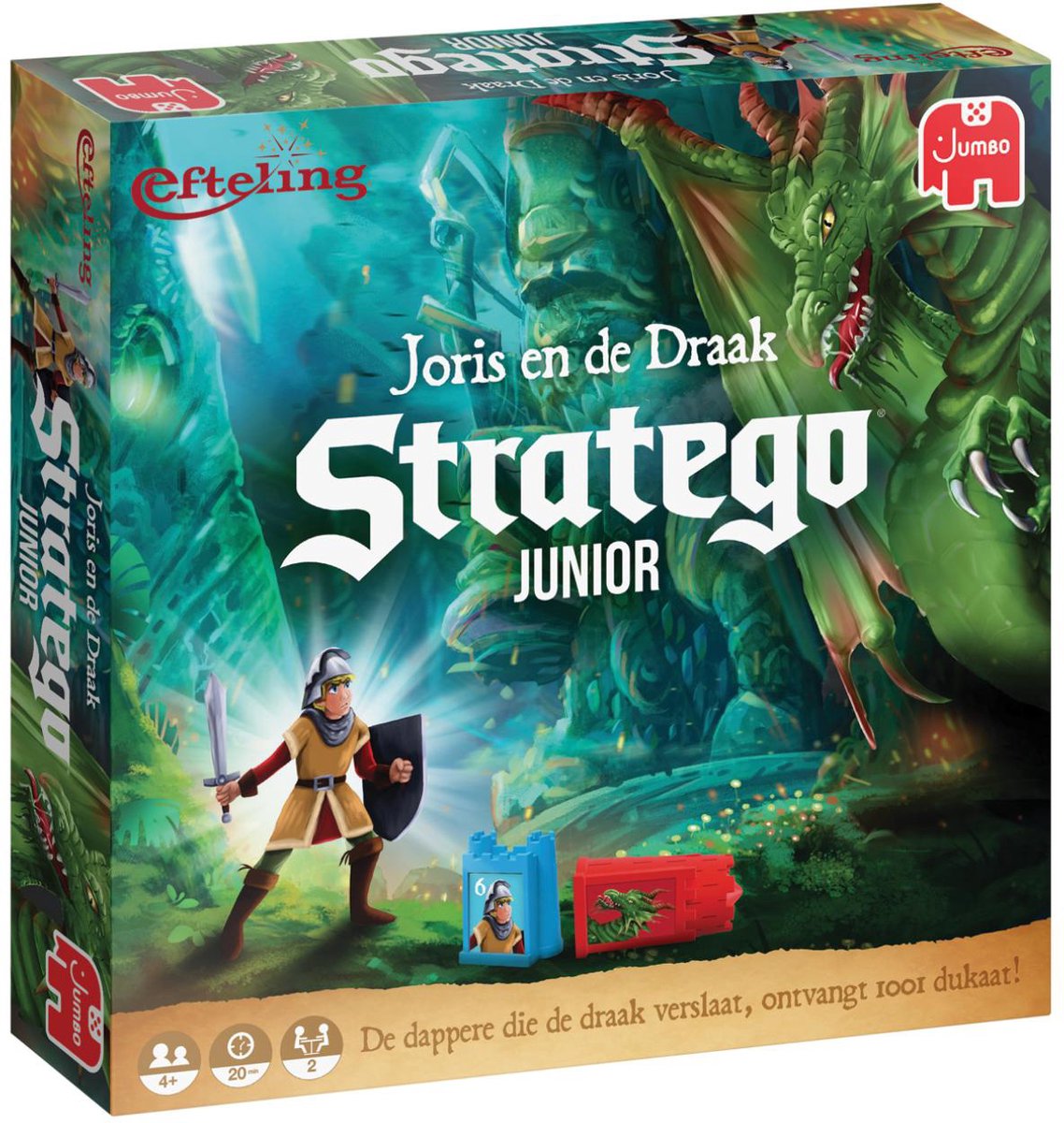 Jumbo Stratego Junior Joris und der Drache Brettspiel