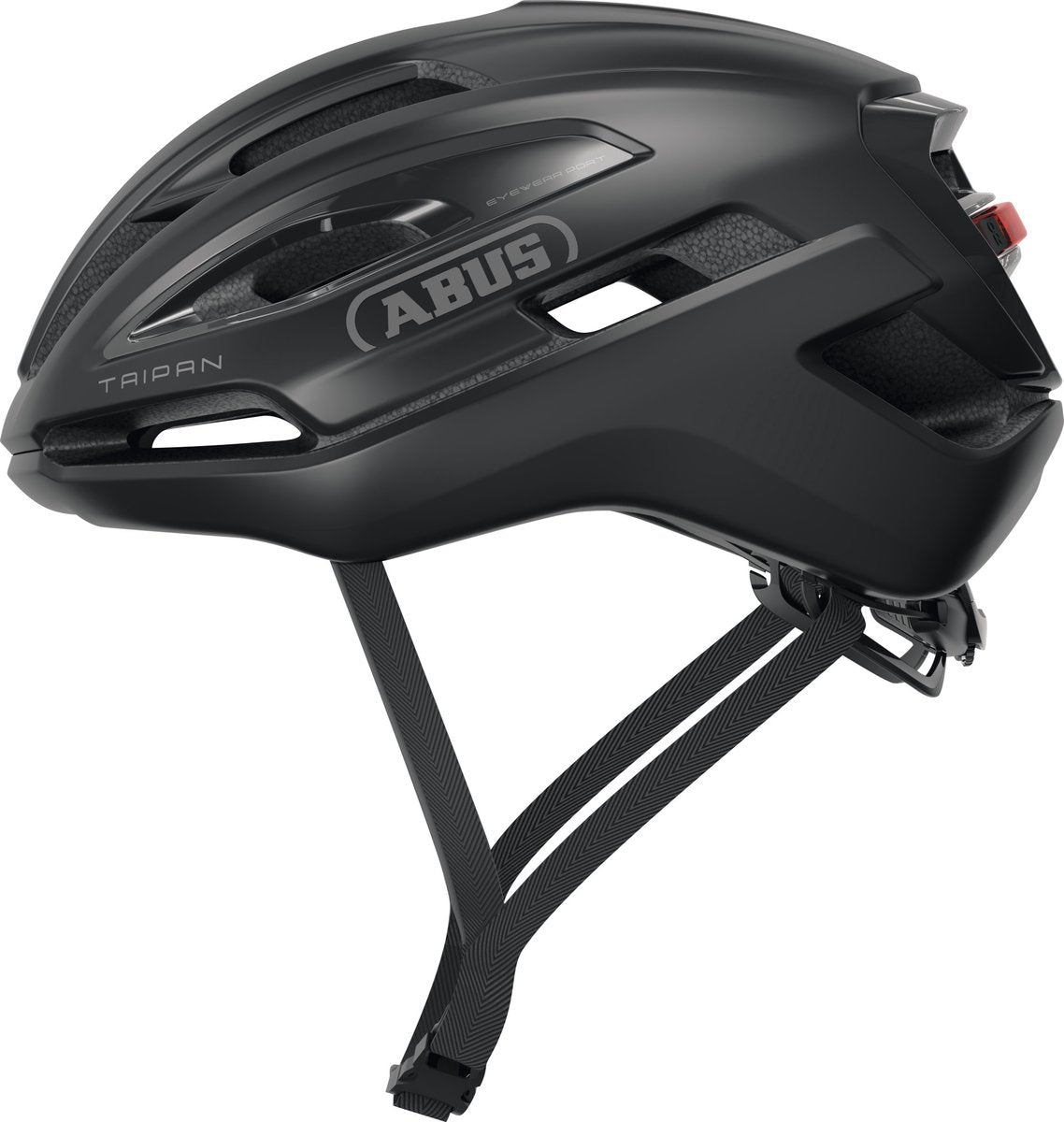 Abus Helm Taipan LED Samt Schwarz L 57-61cm