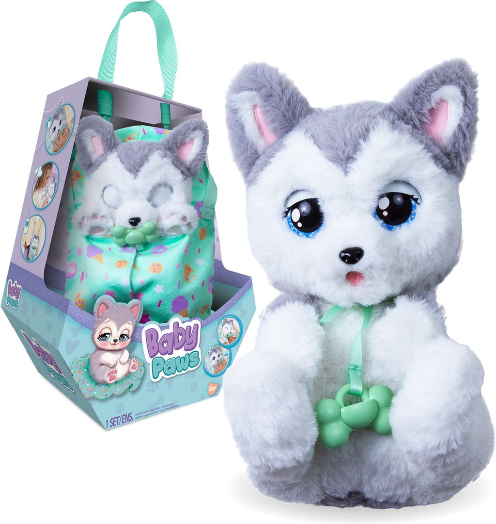 Spectron Cuddle Pets Husky interaktives Plüschtier