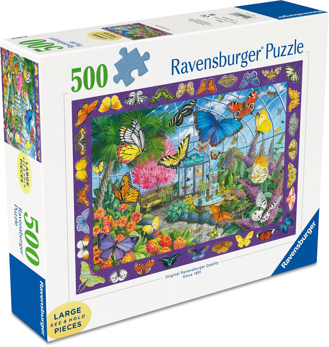 Ravensburger – butterfly place – legpuzzel – 500 stukjes