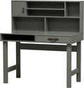 Vtwonen bureau stage - hout - groen - 110 x 122 x 58 cm (bxhxd)