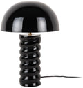 Leitmotiv tafellamp gracio - glanzend zwart - ø30cm - scandinavisch