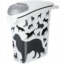Curver voedselcontainer - silhouette hond - 23 l