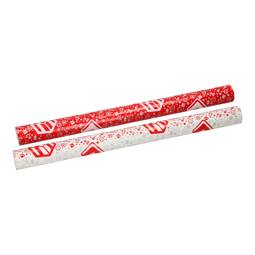 Lobbes sinterklaas inpakpapier, 5mtr
