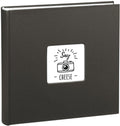Hama Album XL Fine Art 30x30 cm 100 weiße Seiten #039;s schwarz