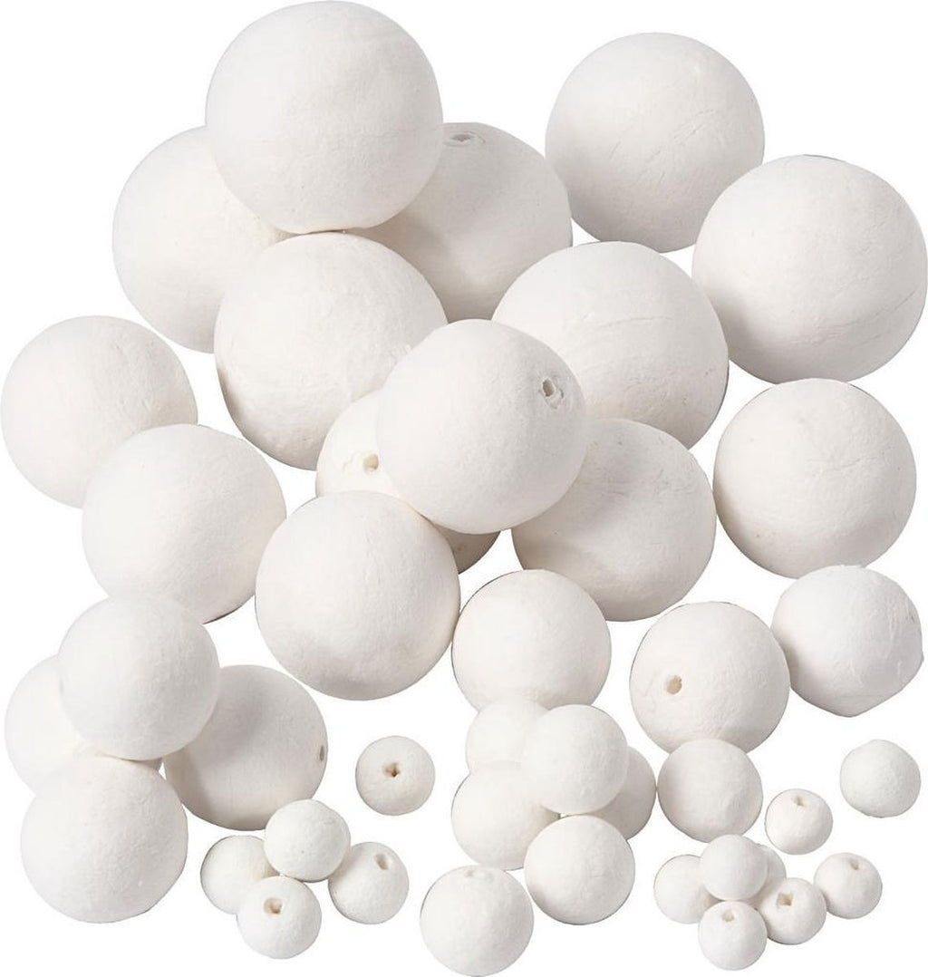 Creativ company https: www.cchobby.nl ballen-d-12-15-20-30-40-50-mm-wit-42-stuk-1-doos