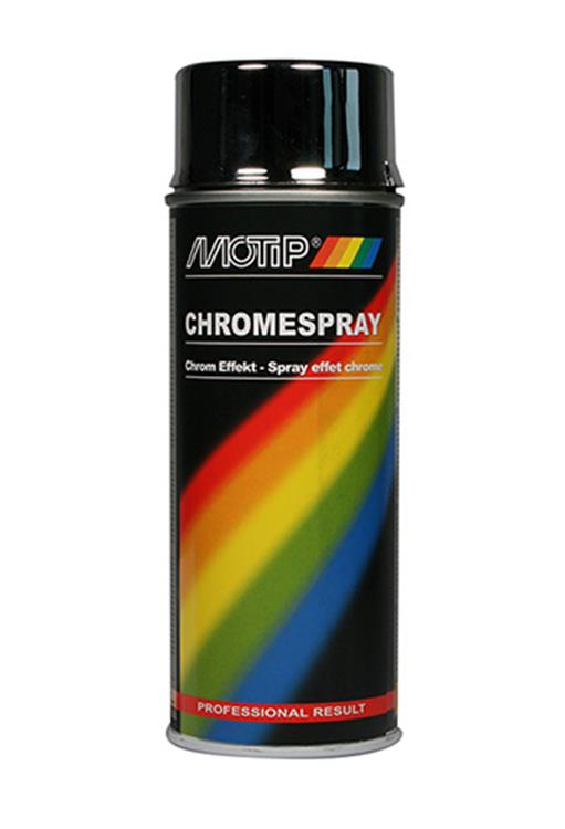 Motip spuitbus 400ml chroom