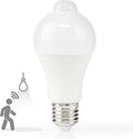 Nedis led-lamp e27 - a60 - 4.9 w - 470 lm - 3000 k - wit - retrostijl - frosted - 1 stuks