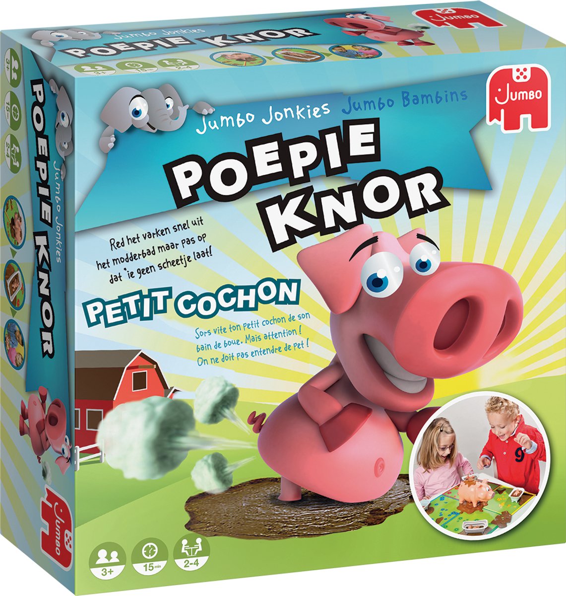 Jumbo-Kacka-Grunzen Kinderspiel