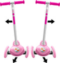 Stamp skids control 3-wiel kinderstep - steering step - meisjes - roze