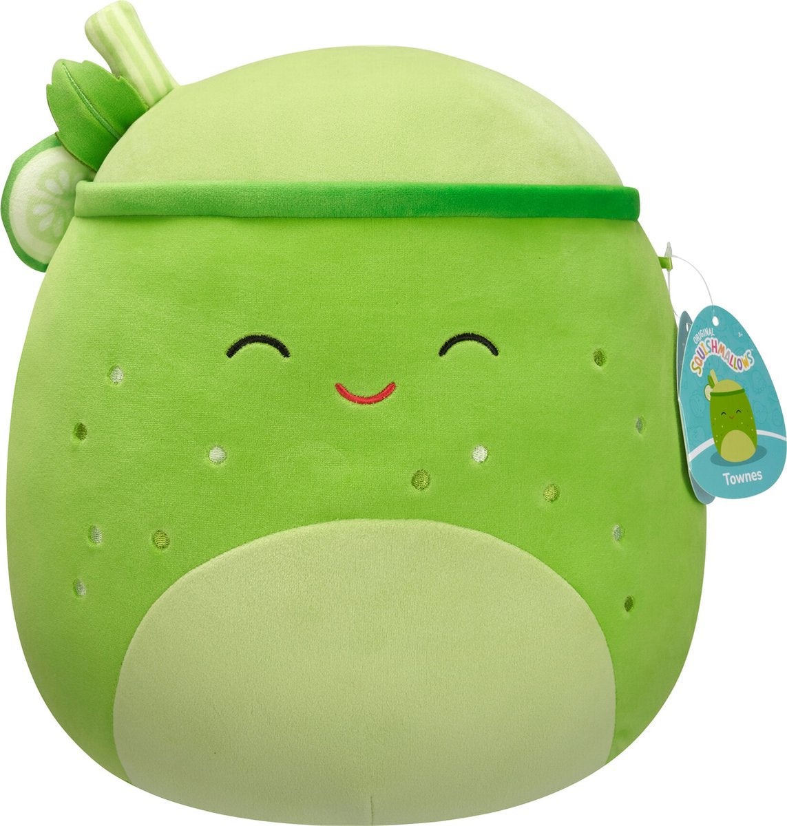 Squishmallows Plüschtier – Townes grüner Saft, 30 cm