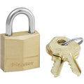 Hangslot master lock 120eurd goud